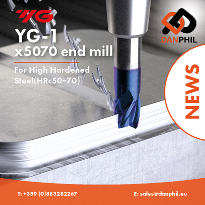 Tackle Tough Materials: YG-1 X5070 End Mill for Hardened Steel